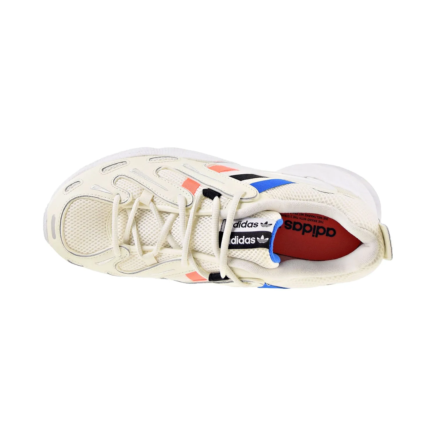 Adidas EQT Gazelle Men's Shoes Off White-Signal Coral-Glory Blue