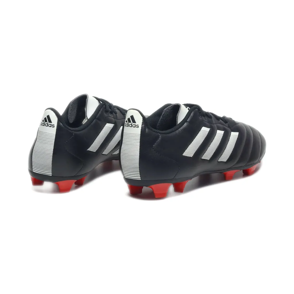 Adidas Goletto Viii Sport Shoes Leather Black Colour For Men