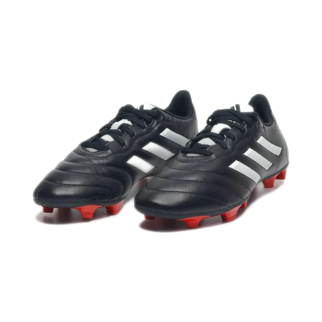 Adidas Goletto Viii Sport Shoes Leather Black Colour For Men