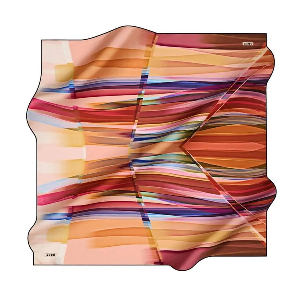 Aker Vincci Modern Silk Scarf #14
