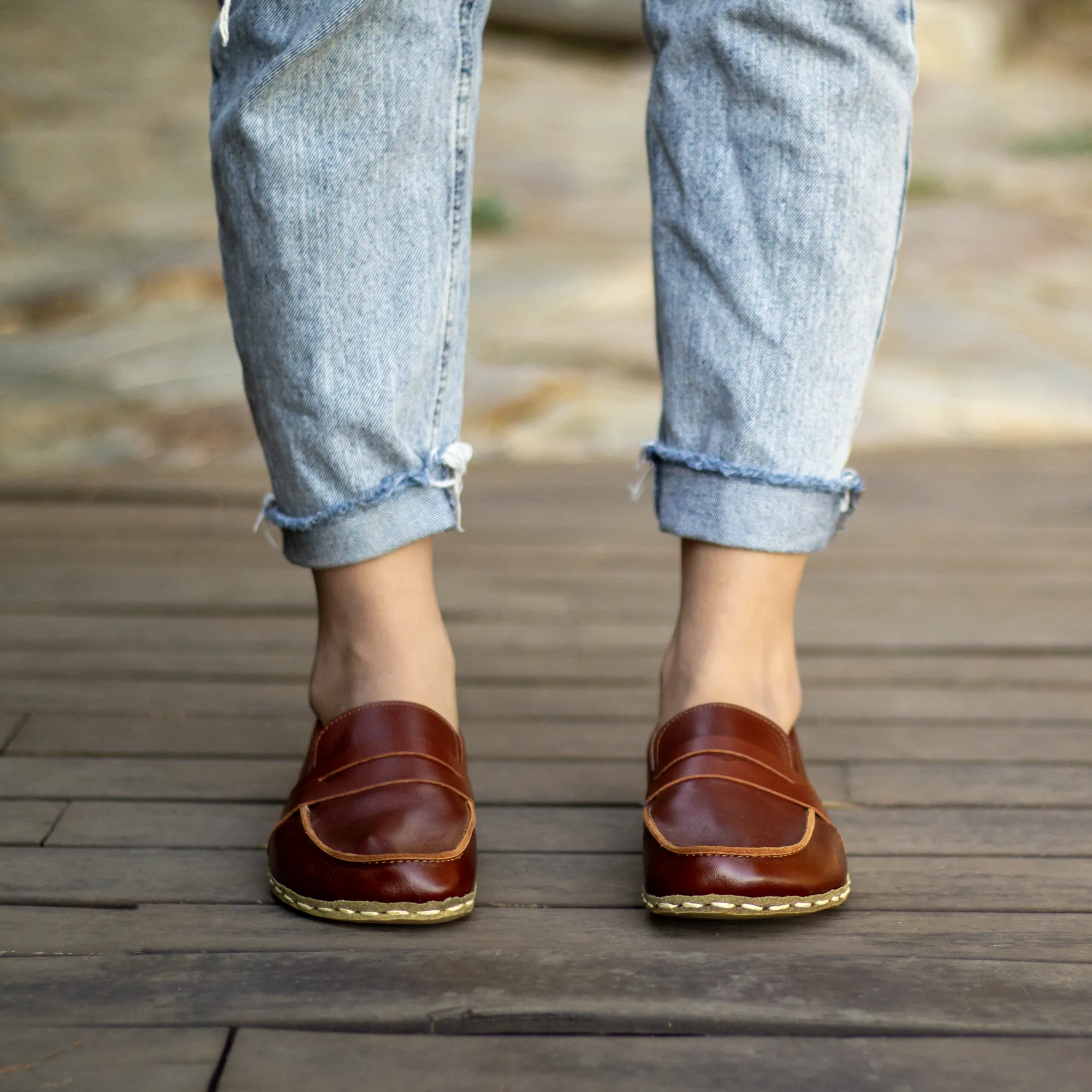 Barefoot Earthing Shoes Tornado Brown Women