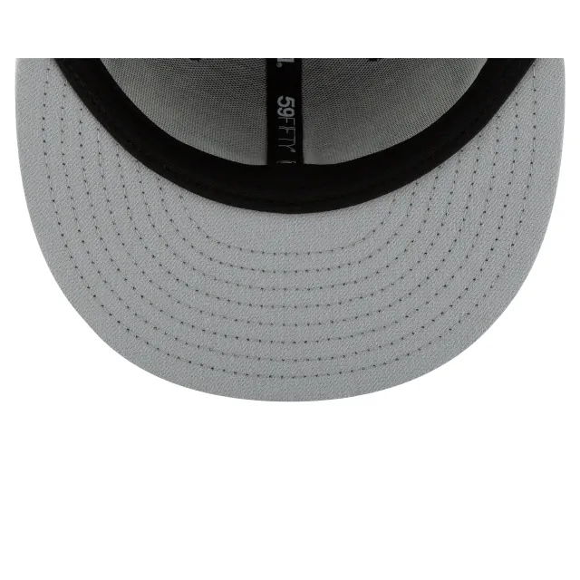 BOSTON RED SOX NEW ERA BLACK ON BLACK 59FIFTY FITTED HAT
