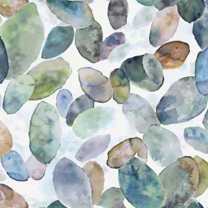 Correa Printed Cotton Fabric (By The Metre) Crocus/Cream