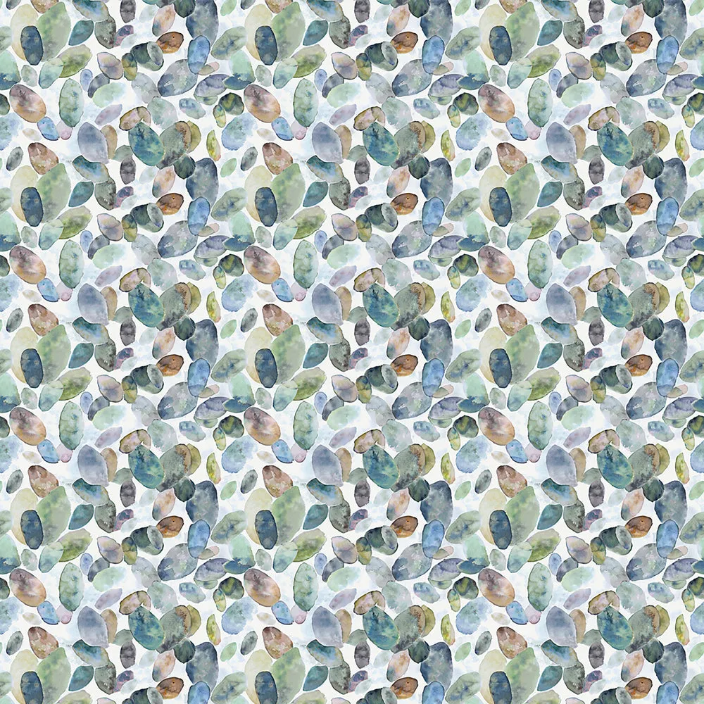 Correa Printed Cotton Fabric (By The Metre) Crocus/Cream