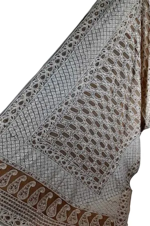 Dazzling Dyeable Georgette Mukaishwork Dupatta
