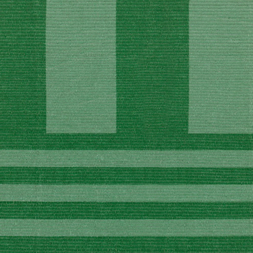 Deck Stripe Printed Indoor/Outdoor Outdoor Rug Green
