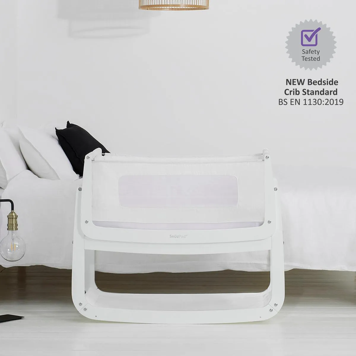 *Ex-Display* Snuz, SnuzPod4 Bedside Crib/ Co-Sleeper ( Collection Only)