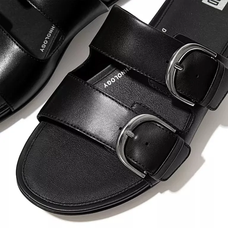 FitFlop Grace Sliders All Black