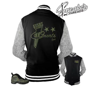 Foamposite Legion Green Every Penny Jacket