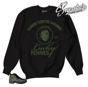 Foamposite Legion Green Lucky Penny Sweater