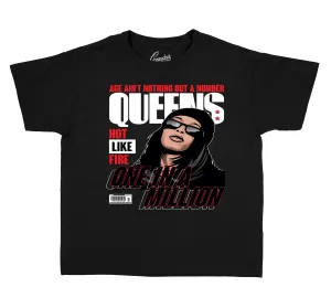 Kids - Fire Red 4 Queens of Millions Shirt