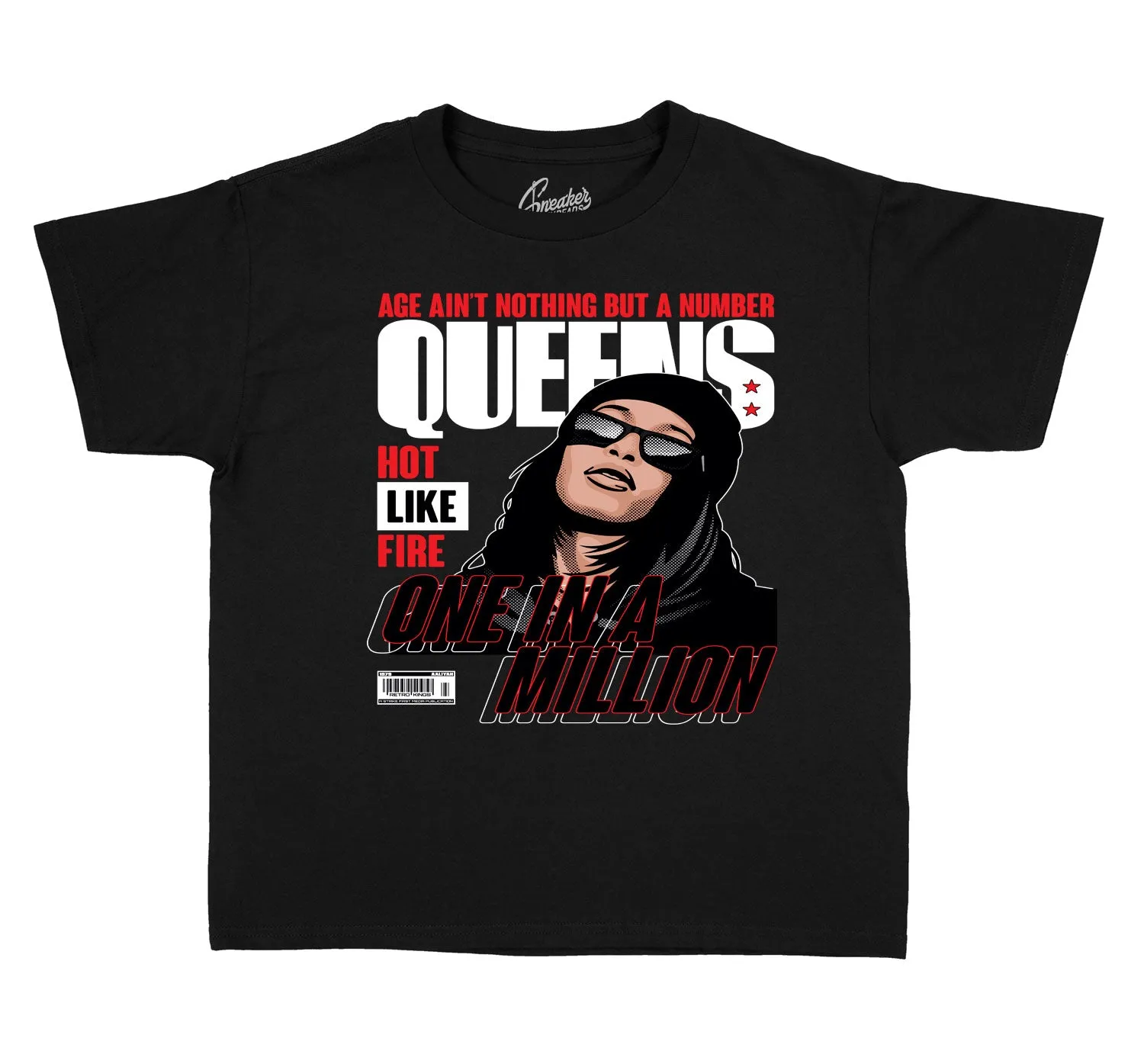 Kids - Fire Red 4 Queens of Millions Shirt