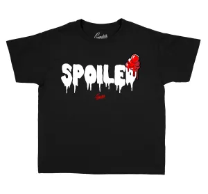 Kids - Fire Red 4 Spoiled Shirt