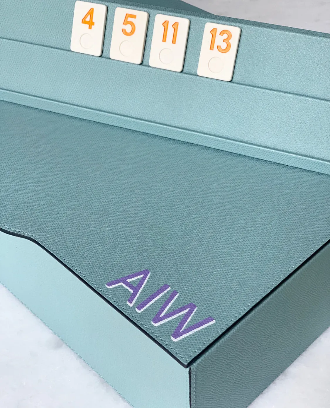 Leather Rummikub Set, Custom