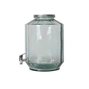 Recycled Glass 12-Quart Beverage Dispenser