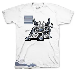 Retro 11 Low Diffused Blue Bull Shirt
