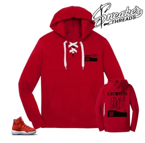 Retro 11 Win Like 96 Shoe Box Laces Hoody