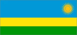 Rwanda National Flag Printed