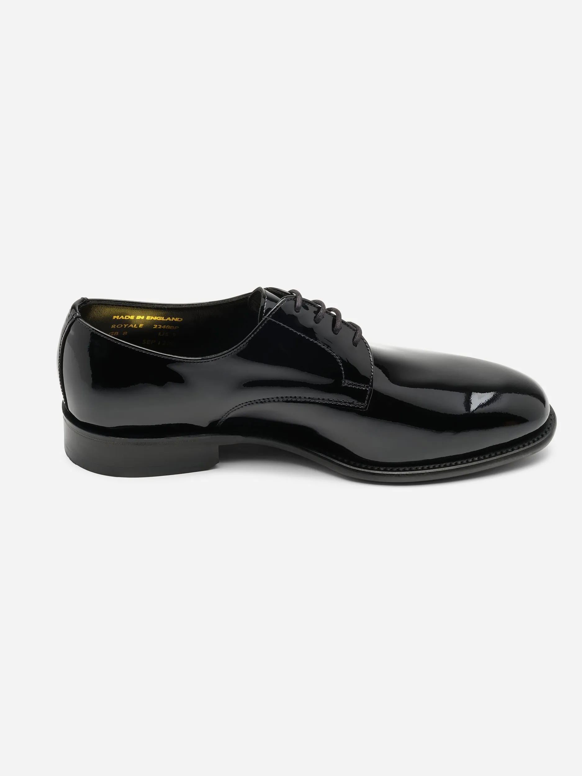 Sanders Royale Black Patent Plain Gibson
