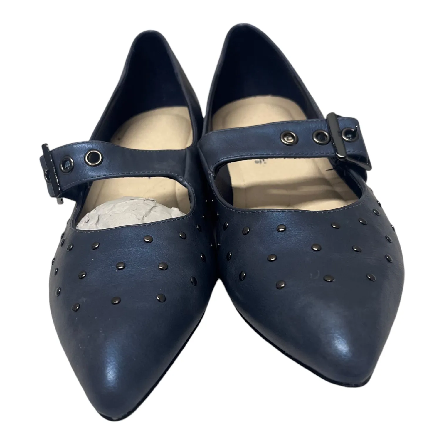 Shoes Flats By Bellini In Blue, Size:10