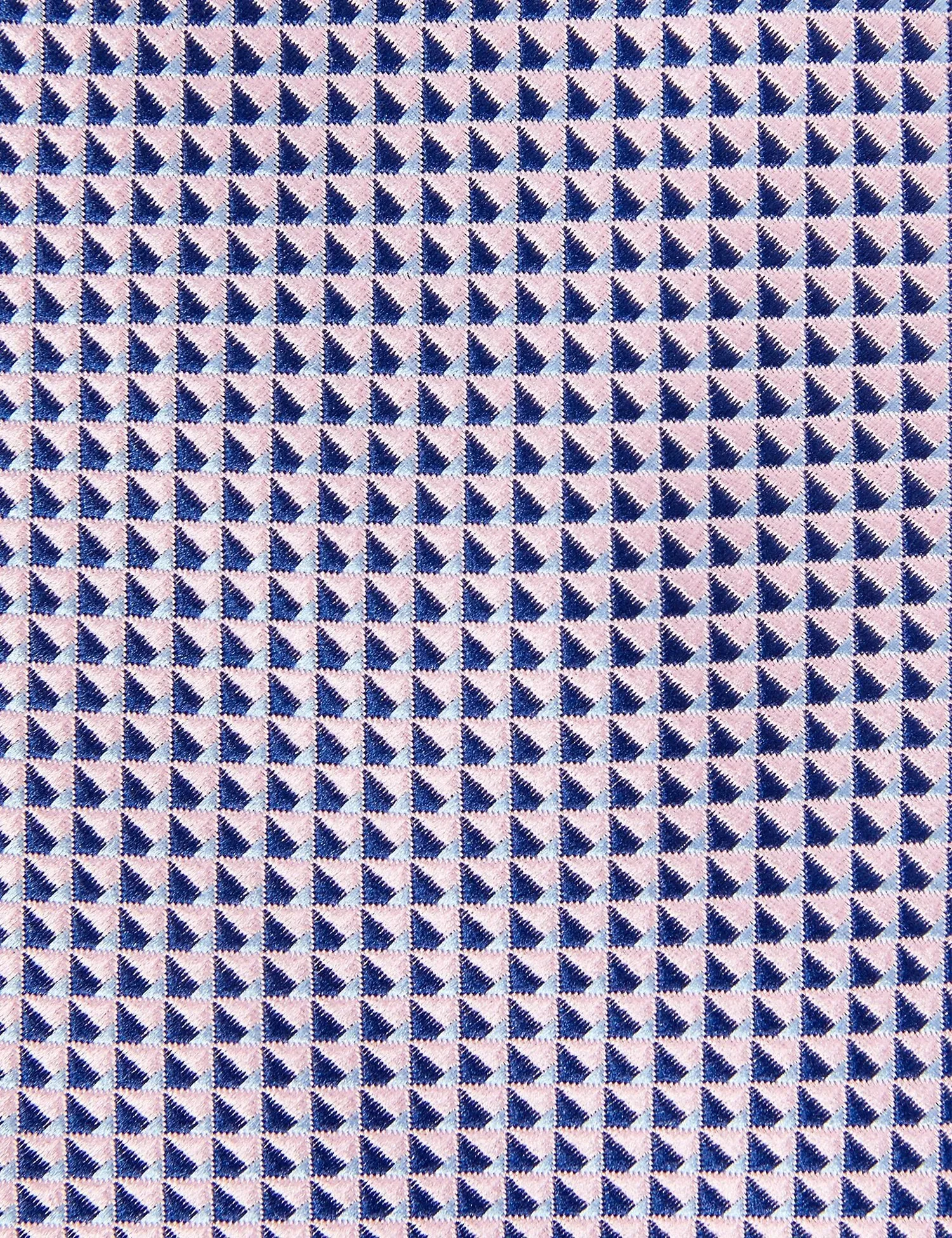 Slim Woven Geometric Tie