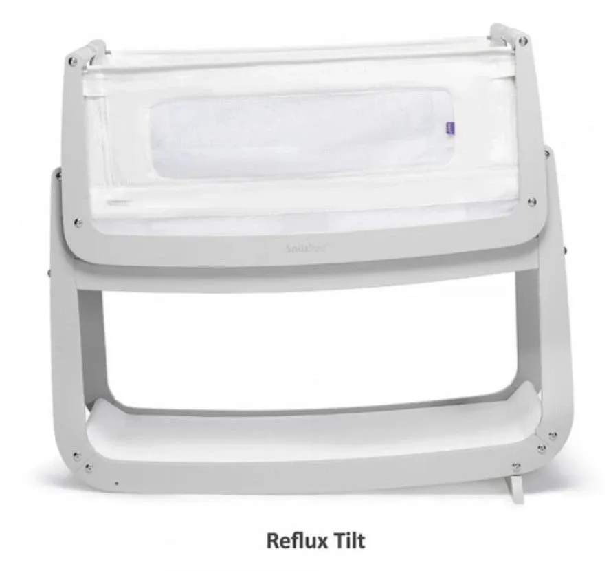 SnuzPod4 Bedside Crib (Haze Grey)