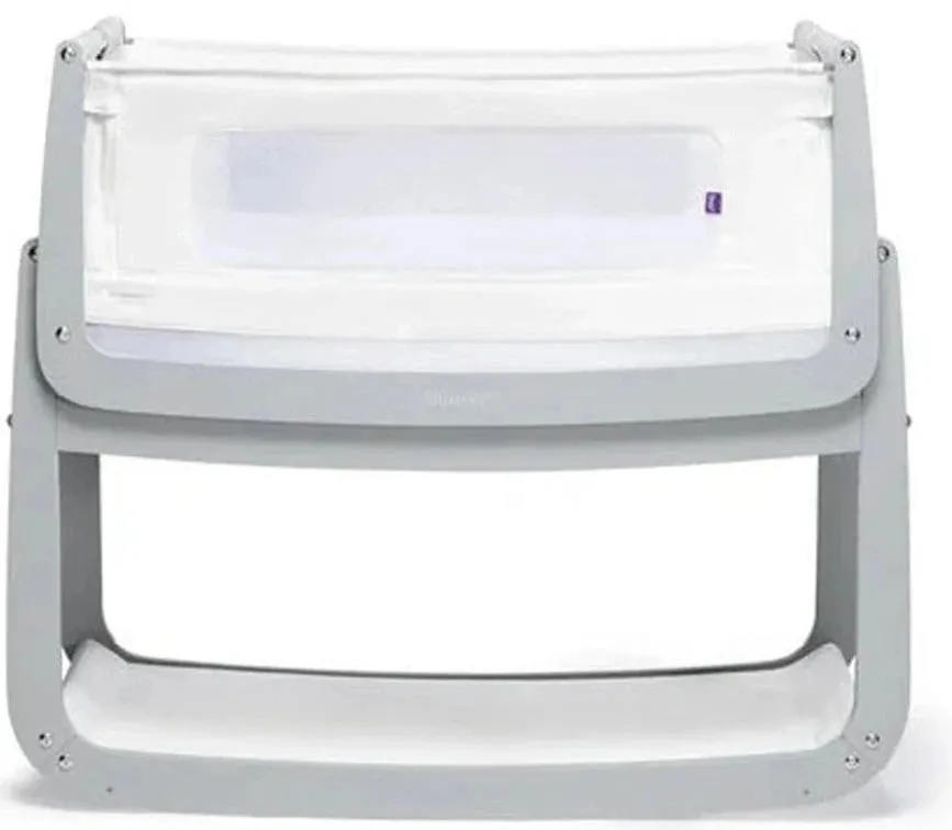 SnuzPod4 Bedside Crib (Haze Grey)