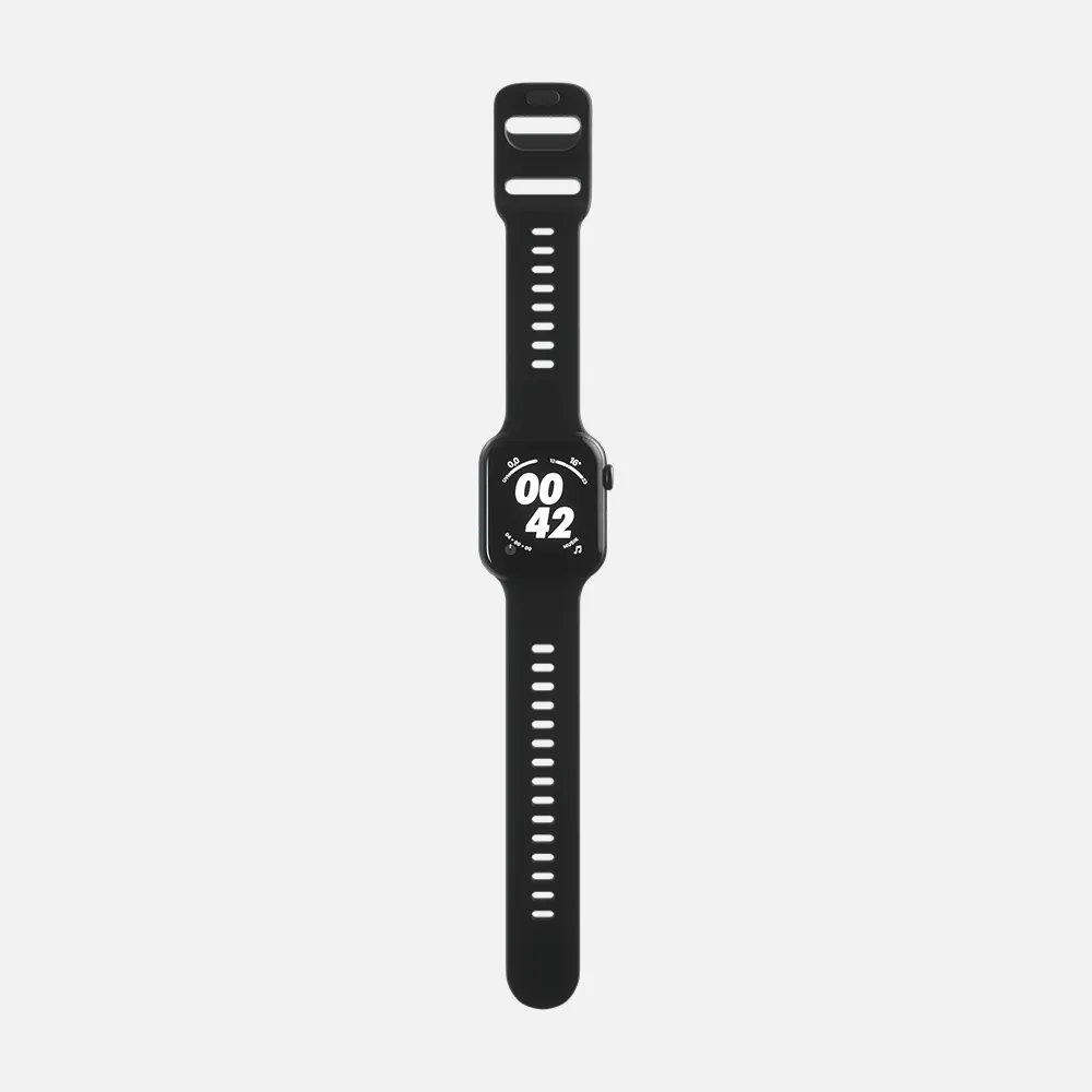 Sport Band For Apple Watch - Black - 42/44/45mm