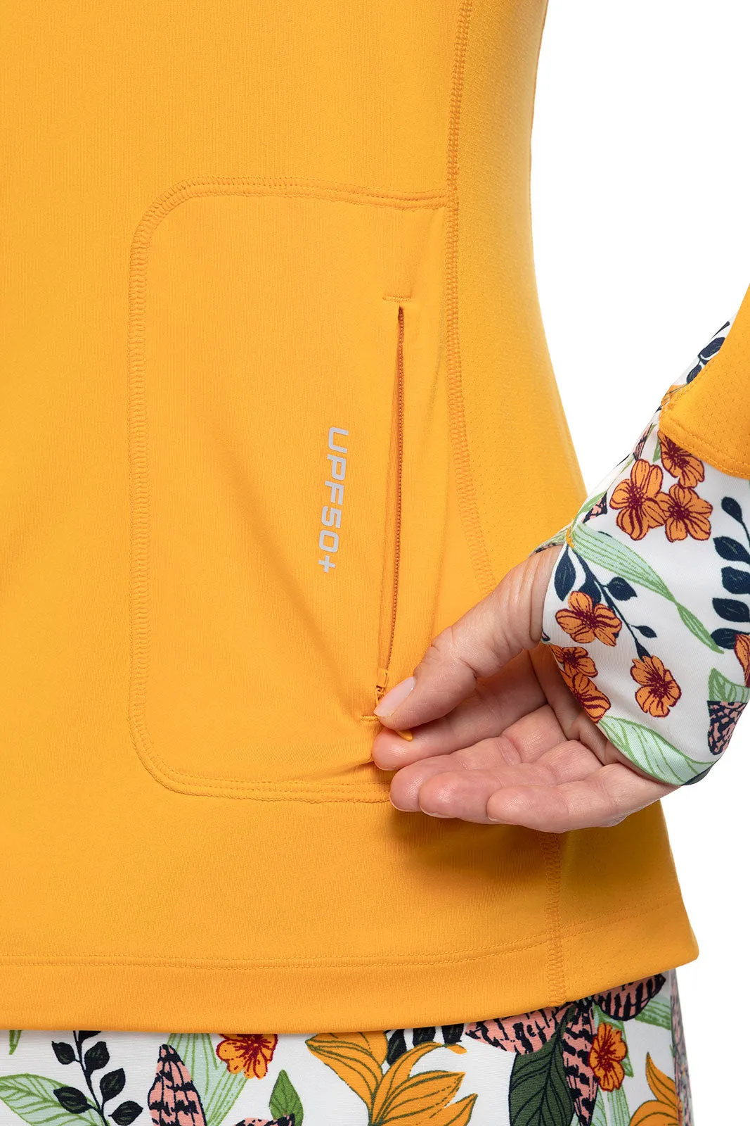 Women's Paros Sailing Tee | Apricot Crush Floral Paradise